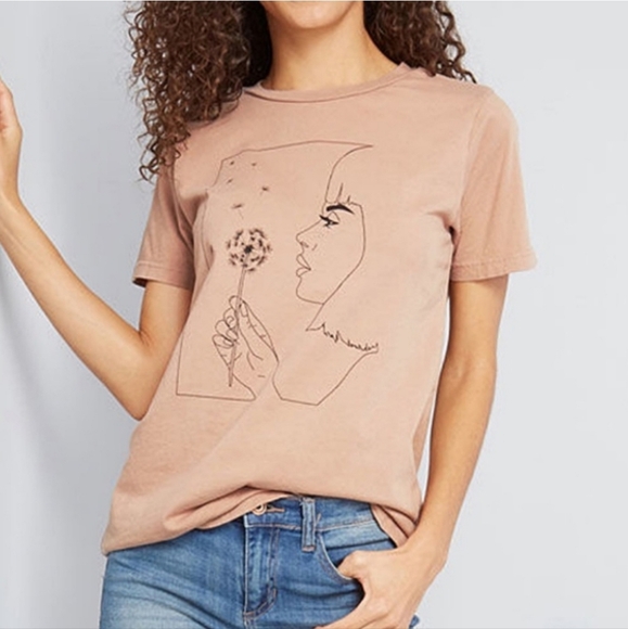 SHEIN Curve Dandelion Daydreamer Tee - Picture 2 of 7